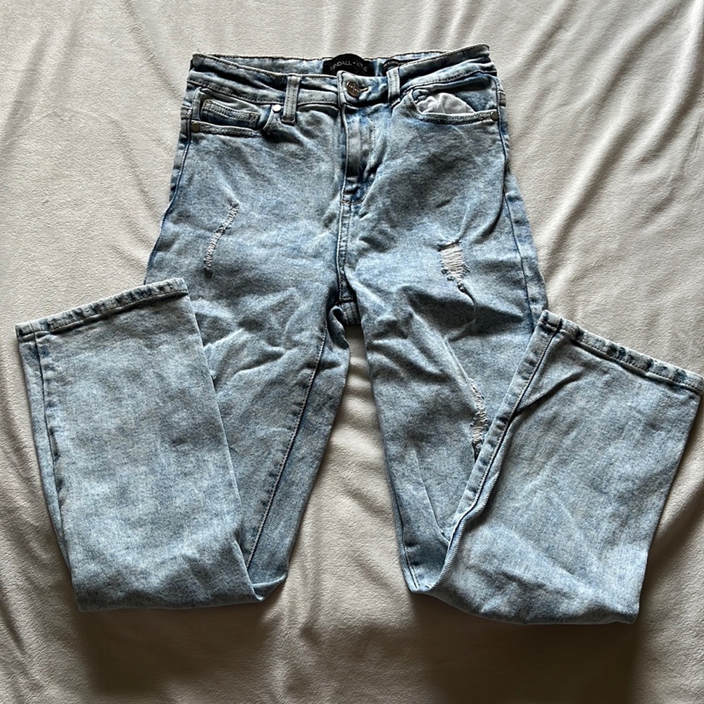 Kendall and Kylie high rise jeans
